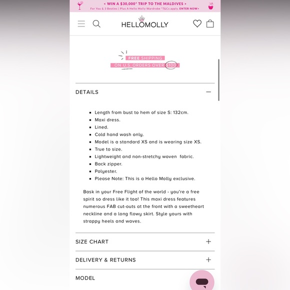 Hello Molly Free Flight Maxi Dress - Picture 10 of 11